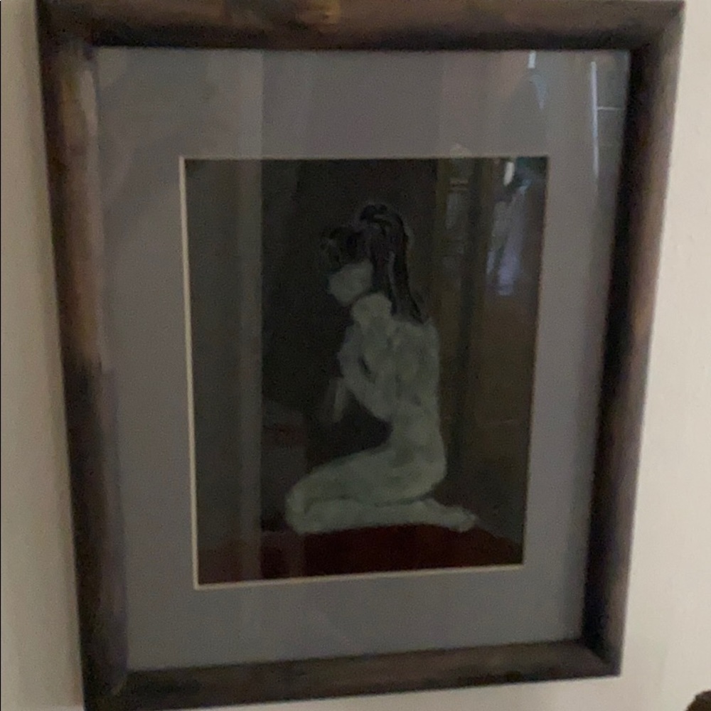 Original Acrylic painting  “ Isolation”